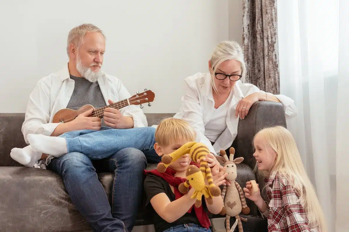 grands-parents  enfants