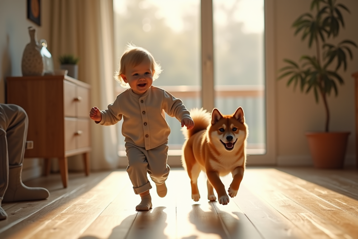 chien enfant