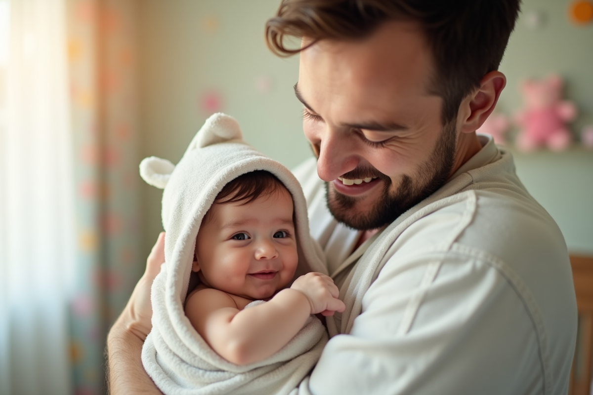 cheveux bébé